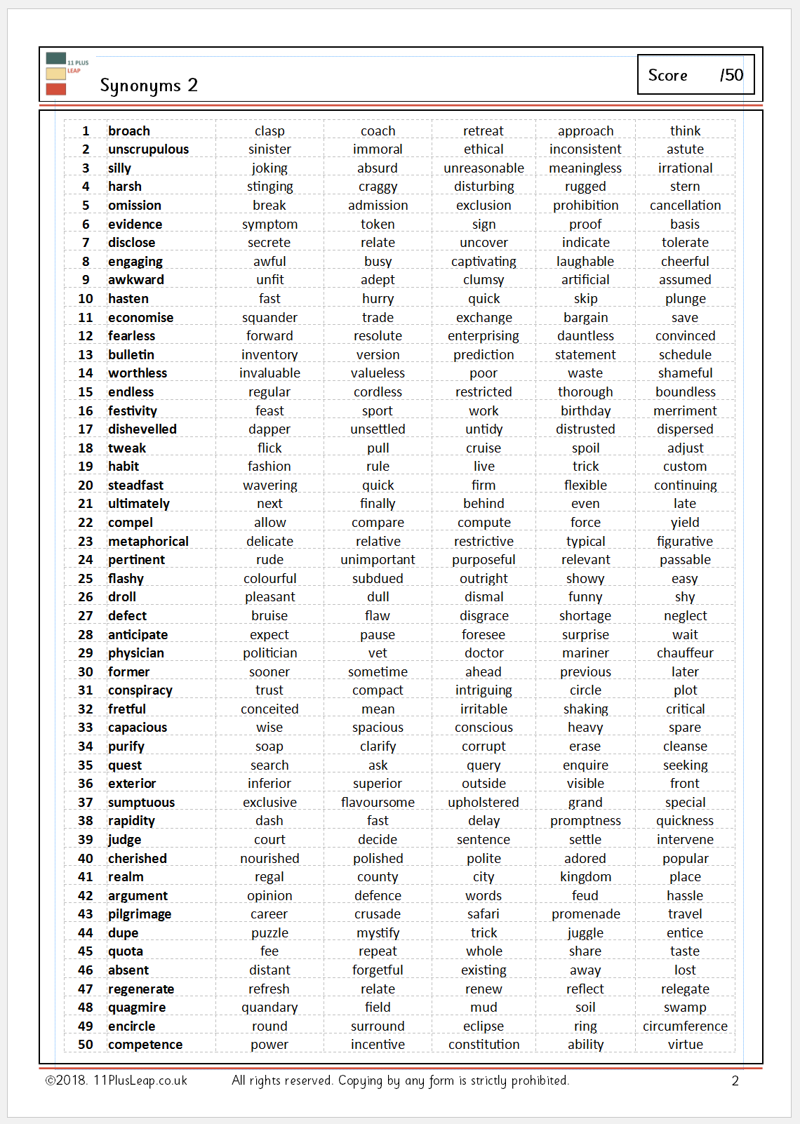 find 30 synonyms and antonym with words​ 